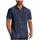 thumbnail image 2 of Blusa y camisa de manga corta con cuello vuelto Camisa casual para hombre Camisa de bolos vintage de manga corta Camisas de verano de playa cubana Camisa con botones Blusa para hombre Poliéster, 2 of 6