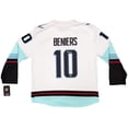 thumbnail image 2 of Seattle Kraken Matty Beniers Autographed White Fanatics Jersey Size XL With Inaugural Patch Fanatics Holo 206007, 2 of 2