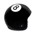 thumbnail image 1 of Casco motocicleta abatible Kinlley Bola 8 Negro Talla XL, 1 of 4