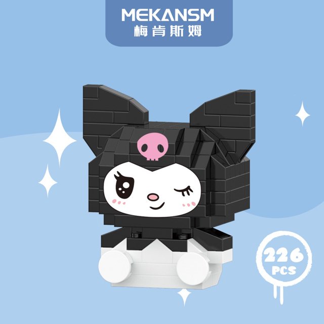 Lego Sanrio Kuromi Bloques De Construcción De Dibujos Animados Juguete Stella Melody Rompecabezas Para Niños Montaje De Juguetes