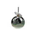 thumbnail image 2 of Victoria Bella 4" Christmas Tree Glass Ball, Christmas Night on a Mirror Background, Hand-Crafted Exclusive Christmas Ornaments, Individually packed. EA, 2 of 3