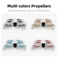 thumbnail image 4 of 8pcs Propellers for DJI FLIP, Low-Noise Quick Release Propeller Blades 4022F Color Blade Props Propellers Replacement for DJI Flip Drone, 4 of 11