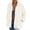 Beige, variant on Kukoosong Women's Sherpa Jacket, Fashion Casual Fleece Jacket, Long Sleeve Button Down Winter Warm Zipper Coat with Pockets