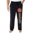 thumbnail image 5 of Harry Potter Mens' Christmas at Hogwarts Wreath Crest Pajama Lounge Pants, 5 of 5