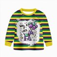thumbnail image 4 of HCNTES Toddler Baby Girl Clothes 3 6 9 12 18 24 Months Fall Outfits Long Sleeve Sweatshirt Tops + Pants Set,Sizes 5-6 Years, 4 of 7