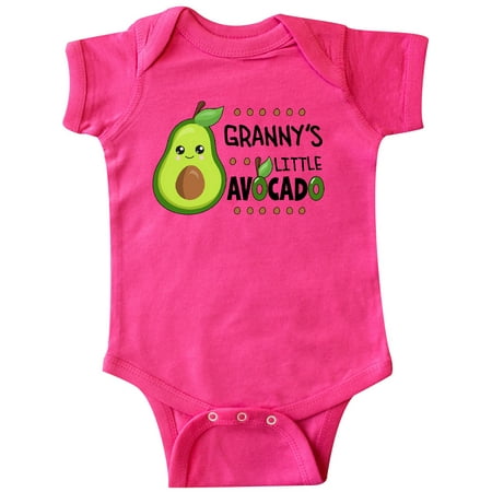 

Inktastic Granny s Little Avocado with Cute Baby Avocado Gift Baby Boy or Baby Girl Bodysuit