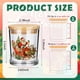 thumbnail image 2 of 10 tarros de cristal navideños vintage de Ziliny para velas, 210 ml, 2 of 6