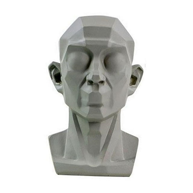 Planar Head Model for Artists Learn Planes of Face, Standard Planar Head, Male Head Model, Human Manikin Head Model for Artists, Drawing Skecthing Painting