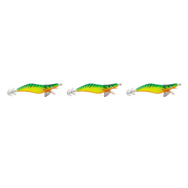 Soidarity 35 uds/Kit de cebos anzuelos de paraguas artificiales señuelos agua de mar portátil Fishing Swimbait accesorios verde 3,0 Type1 NO1 Soidarity CBP268465
