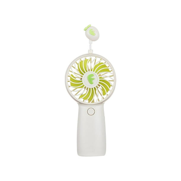 Ventilador de mano creativo de dibujos animados, ventilador de carga USB con regalo ligero para niños y adultos Wmkox8yii FSASFJB1067
