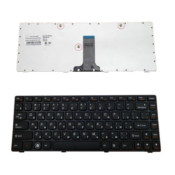 Russian For V470 B470 G475 B490 B480 Black Replacement Keyboard