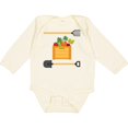 thumbnail image 3 of Inktastic Vegetable Gardener Organic Farming Boys or Girls Long Sleeve Baby Bodysuit, 3 of 5