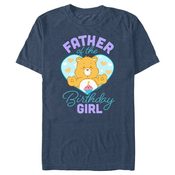 Men's Care Bears Father of the Birthday Girl Graphic T-Shirt