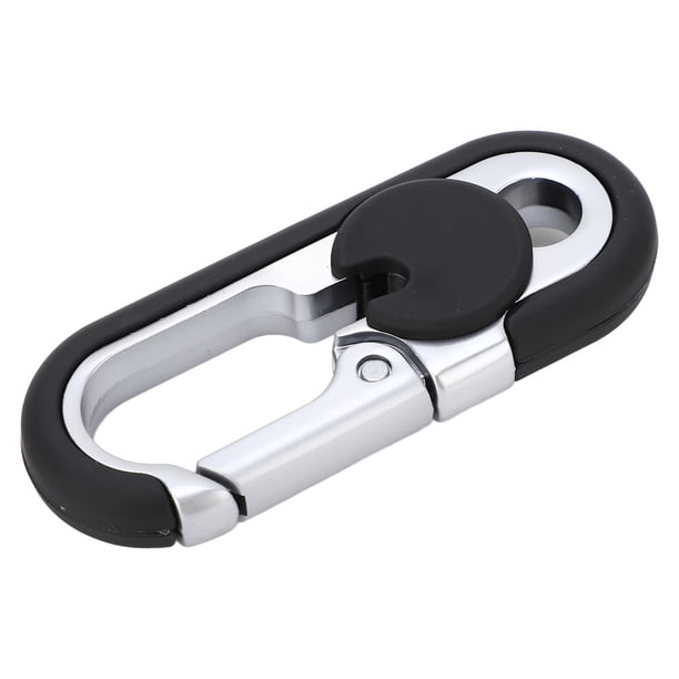 Llavero De Doble Anillo, Llavero De Coche Para Hombre, Pulido Fino De Metal Para Colgar Llaves, Herramientas De Broca