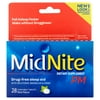 MidNite PM Drug-free Sleep Aid Tablets, Mint Flavor, 28 ct
