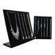 thumbnail image 3 of Expositor de collares, cadenas y pulseras, organizador de joyas (negro), tamaño pequeño, 3 of 6