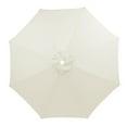 thumbnail image 1 of 6-Rib 3m Outdoor Garden Umbrella Replacement Fabric L, 6 Ribs Umbrella Replacement 10ft Patio Umbrella Replacement Cloth Outdoor Garden Parasol Replacement Fabric, 1 of 8