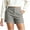 Gray, variant on Womens Dress Shorts for Women High Waisted Trouser Summer Business Womens Dressy Casual Pleated Wide Leg Shorts Red,XL