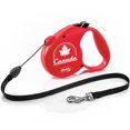 thumbnail image 1 of Flexi Small Canada Maple Leaf 5m Cord Retractable Dog Leash, 1 of 6