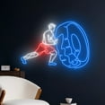 thumbnail image 2 of Handmadetneonsign Crossfit Neon Sign, Workout Tire Neon Art Decor, Crossfit Neon Wall Decor, 2 of 5