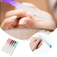 thumbnail image 2 of Glass Nail Files Manicure Set, Double Sided Pedicure Files - Glass Nail Files for Natural Nails - Mix Color - 1/2/3/4/5/6 Pieces, 2 of 7