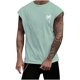 thumbnail image 1 of Playeras Lisas Para Hombre, Camiseta De Manga Corta Sin Mangas Para Deportes Al Aire Libre, De Verano, Para Hombre, Con Estampado De Cocotero, 1 of 3