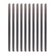 thumbnail image 3 of 10 piezas de moldura de salida de ventilación de aire portátil de 20 cm, rejillas en forma de U Negro, 3 of 4