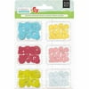 BasicGrey Knee Highs and Bow Ties Collection Buttons/Brads
