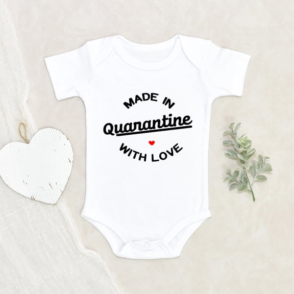 Pregnancy Announcement Baby Clothing - Quarantine Baby Clothes - Pregnancy Announcement Clothes - Funny Second Baby Clothes