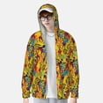 thumbnail image 2 of Fotbe Dancing African Womens Chaqueta con Protección Solar UPF 50+ para Hombre y Mujer, Camisa con Capucha y Bolsillos-Large, 2 of 7