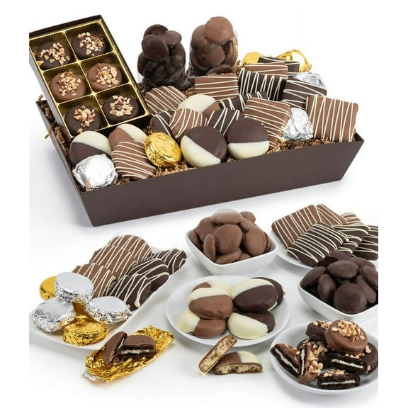 From You Flowers - Chocolate Covered Cookie Basket for Birthday, Anniversary, Get Well, Congratulations, Thank You, All Occasions