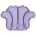 thumbnail image 2 of Deluxe Comfort Terry Bath Pillow – Spa-Quality Terry Cloth – Easily Inflatable with Secure Suction Cups – Hot Tub and Jacuzzi-Safe – Bath Pillow, Purple, 2 of 2