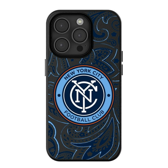 Keyscaper  Black New York City FC iPhone Magnetic Bump Case