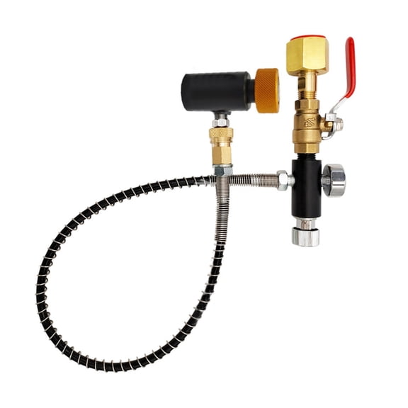 Sinyiin Sodas CO2 Refill Adapter Sodas Maker Co2 Cylinder Refill Station for Filling Sodas