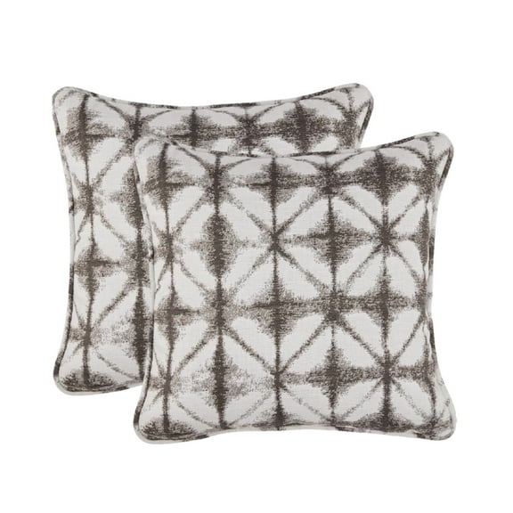 Sunbrella Classic Abstract Geo Outdoor Decorative Throw Pillows, 2 Count