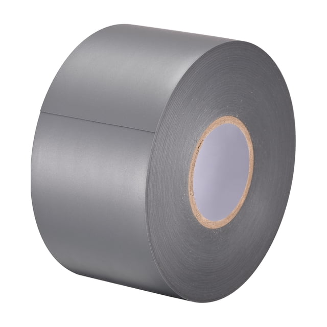 Unique Bargains Insulating Tape 60mm Width 26M Long 0.26mm Thick PVC Electrical Tape Grey