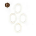 thumbnail image 2 of The Bead Chest White Camel Bone Ring Beads (Set of 4), 2 of 4