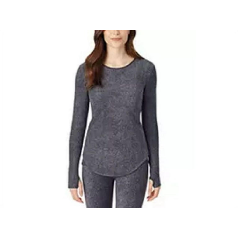 NEW Cuddl Duds Fleece With Stretch Long Sleeve Crew FAST SHIPPING!
