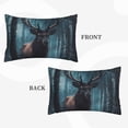 thumbnail image 2 of Daiia Mystical Forest Elk Bedding Waterproof Pillow Protector Zippered Queen – Bed Bug Proof Pillow Encasement-16"x24", 2 of 6