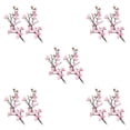 thumbnail image 2 of Ounissouiy 2 piezas de flores artificiales, rama de flor de ciruelo, flores simuladas, autoensamblaje, para el hogar, diseño de fiesta, Hotel Type2 NO2, 2 of 6