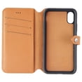 thumbnail image 3 of Ercko 2-in-1 Leather Wallet & Detachable Case for iPhone X/Xs - Brown, 3 of 3