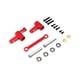 thumbnail image 5 of Unidad de dirección de metal, accesorios para coche RC, alto rendimiento, resistente al desgaste. Rojo, 5 of 9