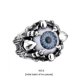 thumbnail image 5 of Sonducket Anillo de globo ocular de acero inoxidable, decoración personalizada, anillos de ojo falso, accesorio de regalo de joyería portátil para Ropa, zapatos y accesorios Miscelánea Gris Sonducket AP014686-01, 5 of 6