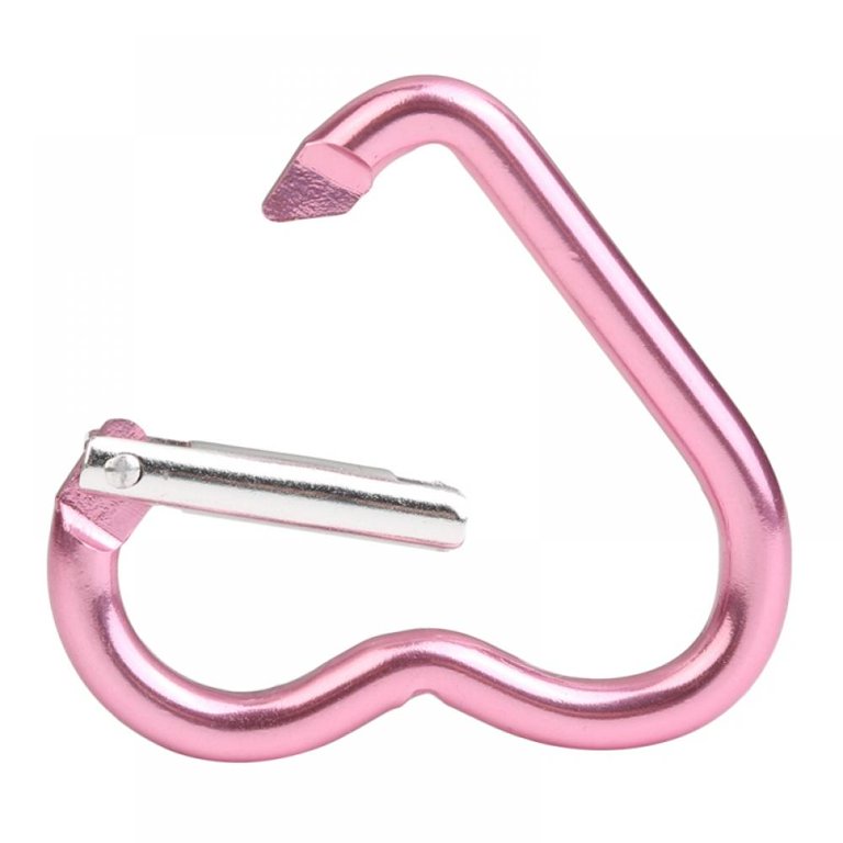 Lucas shops 10 Pcs Aluminum Heart Carabiner Hook Clip Key Holder Heart  Shaped Aluminum Alloy Keychain Clip Carabiner, Keychain Tool Party Favors