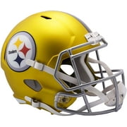 Riddell Pittsburgh Steelers Blaze Revolution Speed Full-Size Replica Football Helmet - Fanatics Authentic Certified