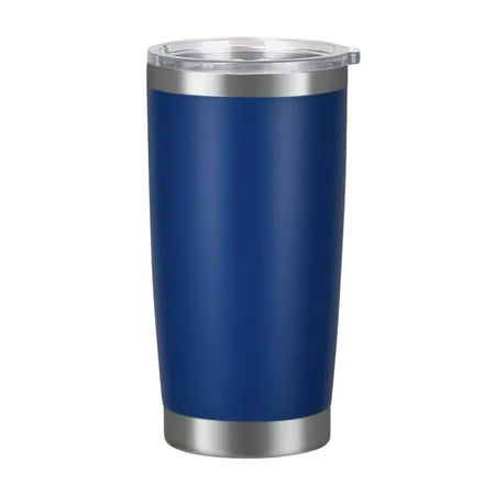 

Clearance Under 5$ Fdelink Thermos Cup Blue 20 Oz Stainless Tumbler Travel Mug Coffee Tumbler Steel Thermal Cup Kitchen Cups Thermos Cup 1Pc