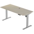 thumbnail image 1 of PROGRESSIVE DESK Standing Desk 48x30 - Electric Adjustable Height Stand Up Desk - One Piece Top, 1 of 9