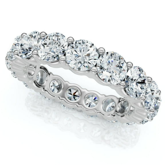 Pompeii 4Ct Diamond Eternity Ring 14k Gold or Platinum Lab Grown (F/G,VS2-SI1)