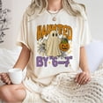 thumbnail image 4 of Haunted By 6–7 Halloween T-Shirt – Ghost & Pumpkin Graphic Tee, Spooky October Outfit, Trick-or-Treat Event Top, Cute Ghost Tee, Gen Z shirt, 4 of 7
