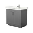 thumbnail image 6 of Wyndham Collection Wcf292936s-Qtz-Unsmxx Miranda 36" Free Standing Single Basin Vanity Set, 6 of 7